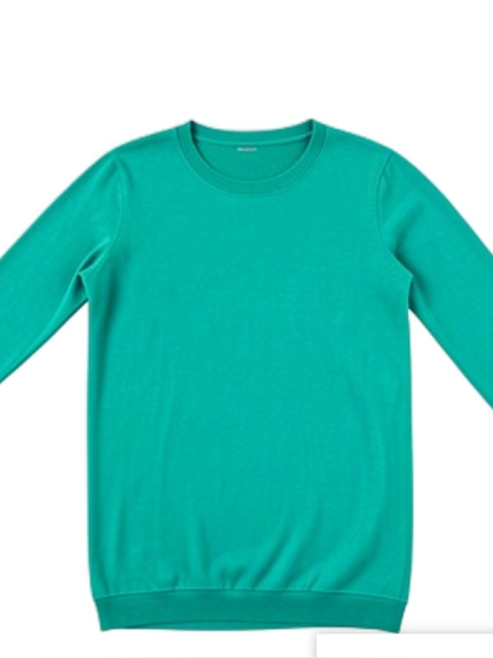 Women’s Ann Taylor XS Crewneck 3/4 sleeve cotton sweater in Teal